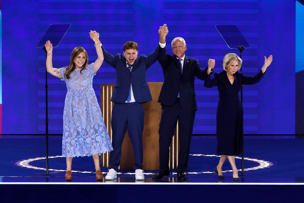 “Coach” Tim Walz Accepts VP Nomination At DNC, Xitter Gets Emotional