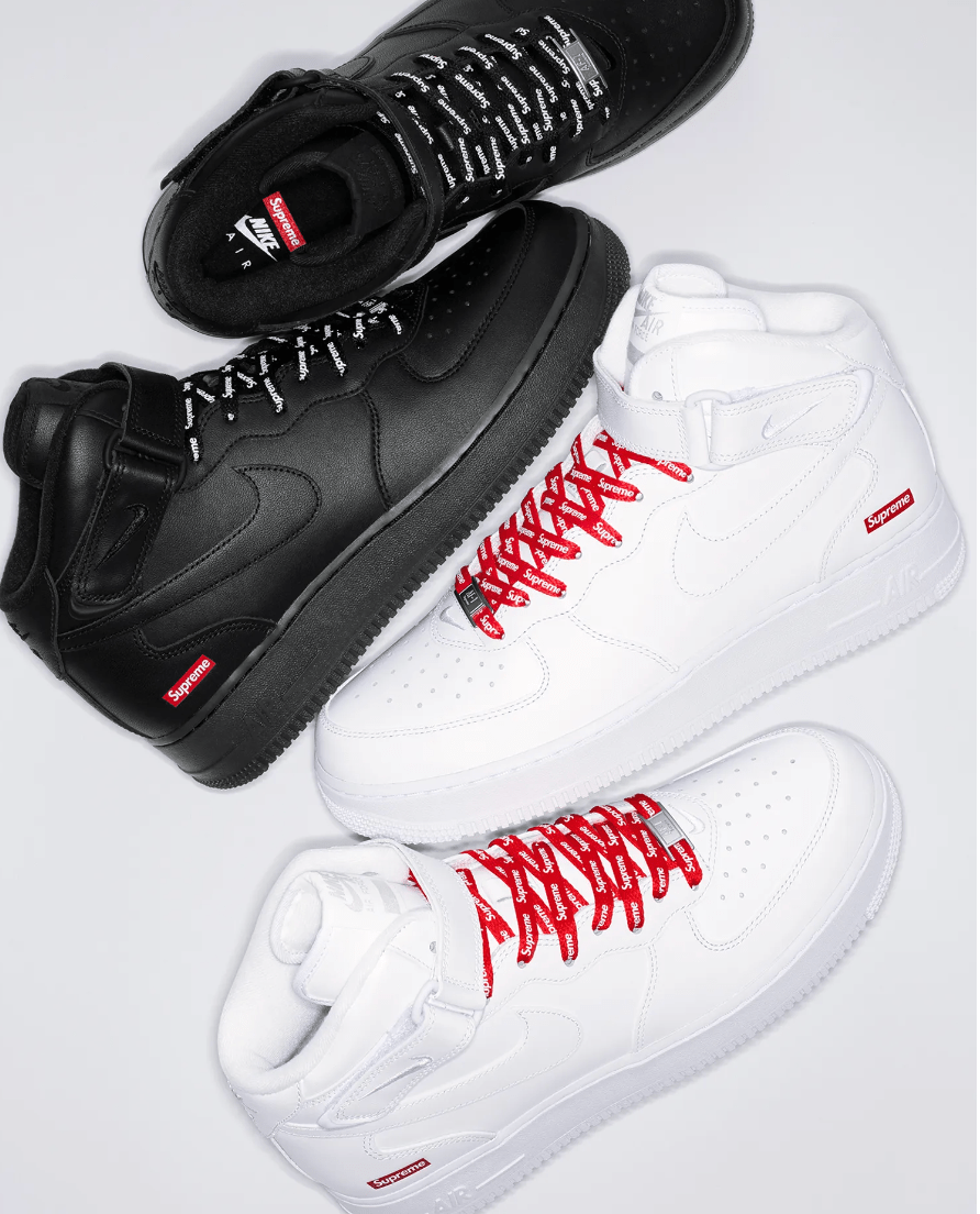 Supreme Dropping New Air Force 1 Mid’s