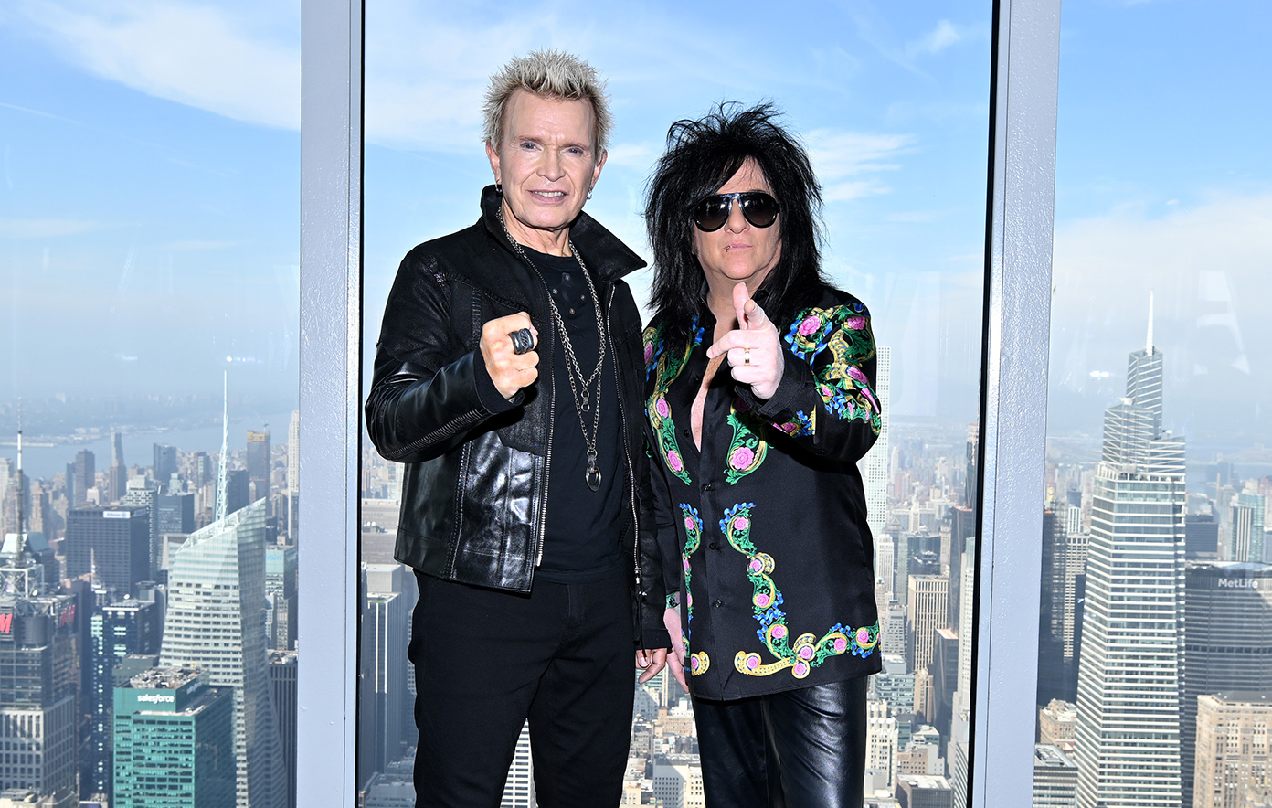 Watch Billy Idol perform ‘Rebel Yell’ from the Empire State Building rooftop