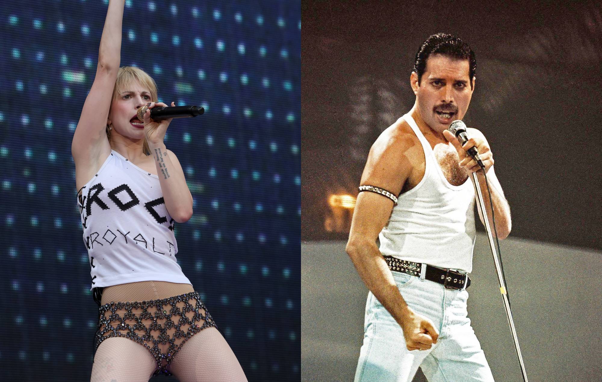 Watch Paramore pay tribute to Freddie Mercury at Wembley Stadium