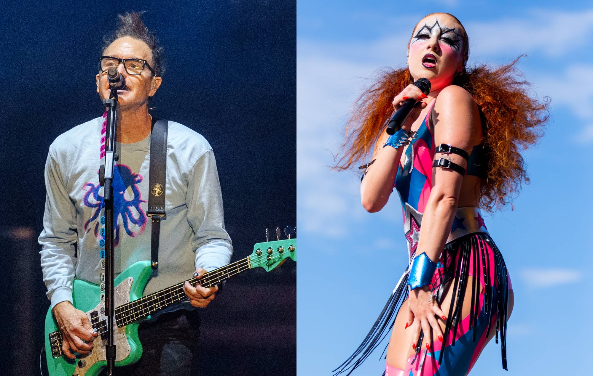 Watch Blink-182 cover Chappell Roan’s ‘Pink Pony Club’ at Lollapalooza 2024