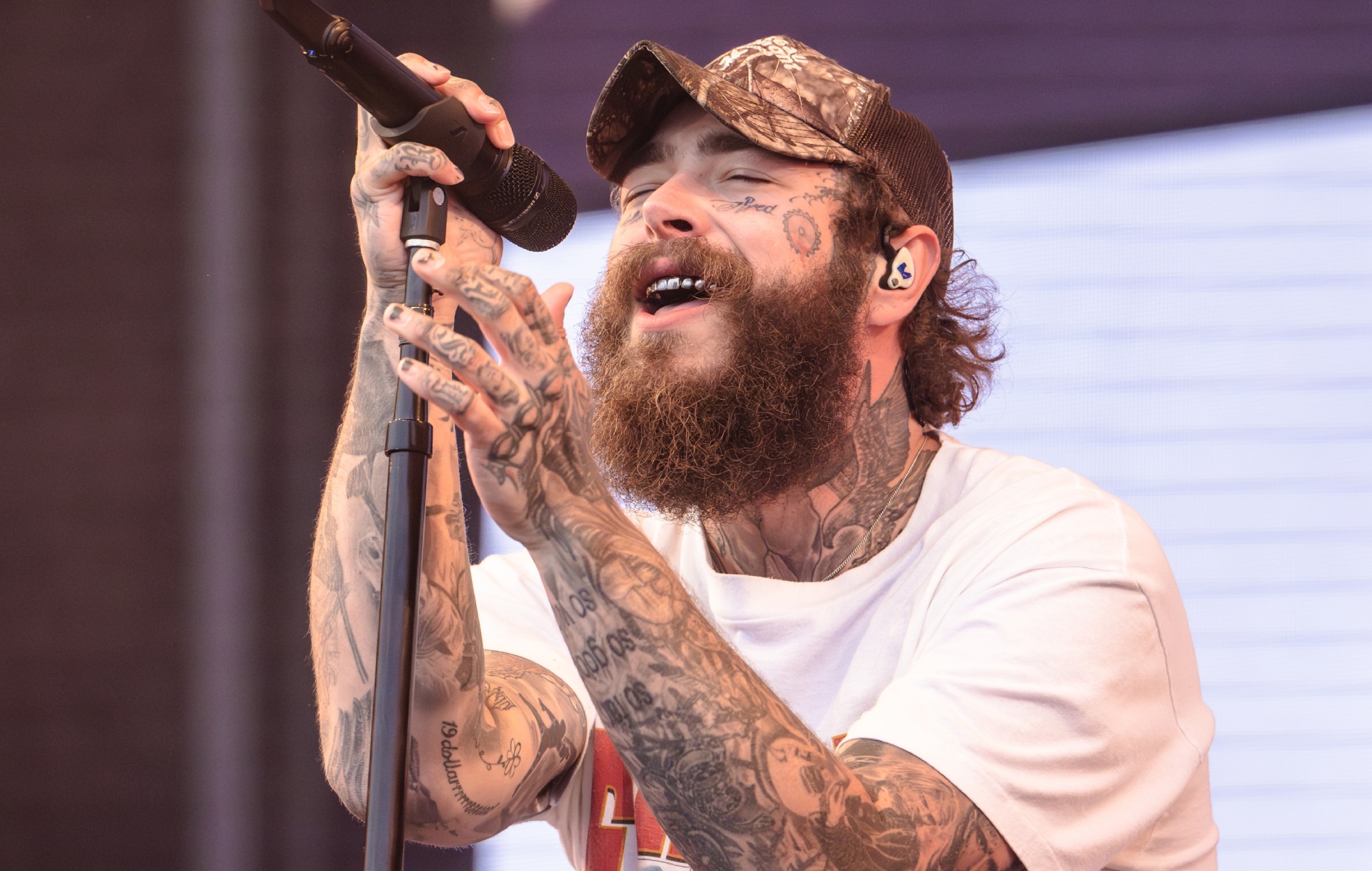 Post Malone says baby daughter saved his life after he was “on a rough path”