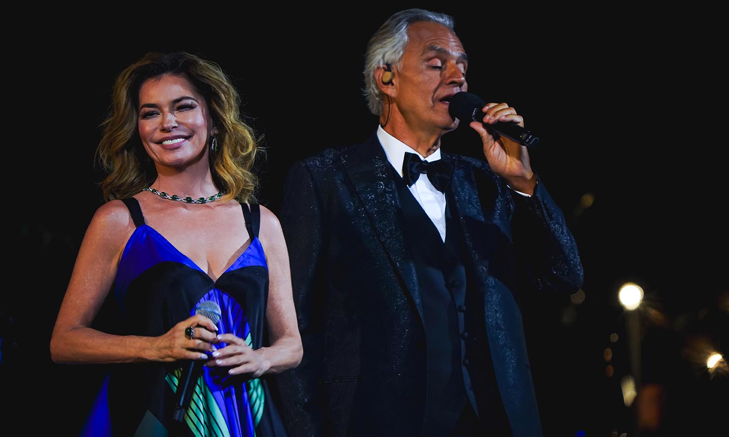 Andrea Bocelli and Shania Twain Share New Music Video Starring Real Couple