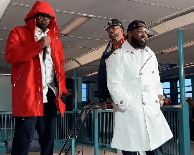 Wu-Tang’s Raekwon, Ghostface & Method Man Unite For Tommy Hilfiger’s NYFW Show On SI Ferry