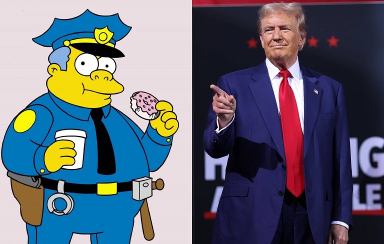 ‘The Simpsons’ Chief Wiggum responds to Donald Trump’s ‘they’re eating the dogs’ claim in viral video