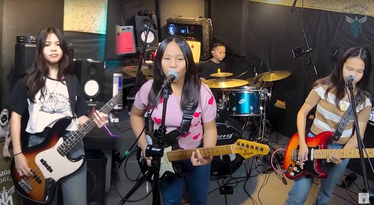 Filipino children performing Led Zeppelin’s Whole Lotta Love with uncanny precision? Step right this way