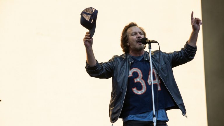 Listen to Eddie Vedder team up with members of AC/DC and Red Hot Chili Peppers for new version of Tom Petty’s Room At The Top, one of 21 Petty covers on the soundtrack to Bad Monkey