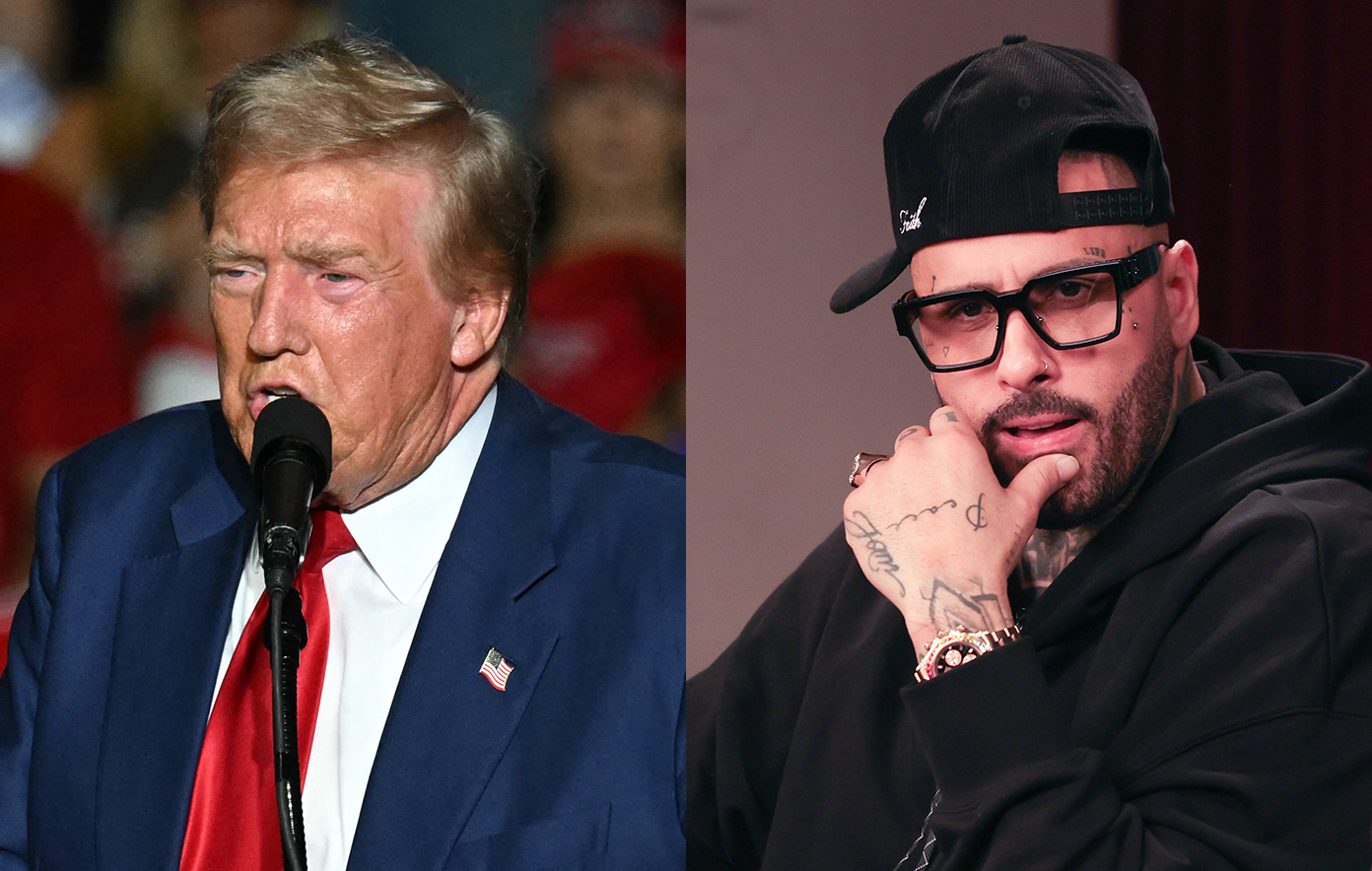 Donald Trump confuses reggaeton singer Nicky Jam for a woman at Las Vegas rally