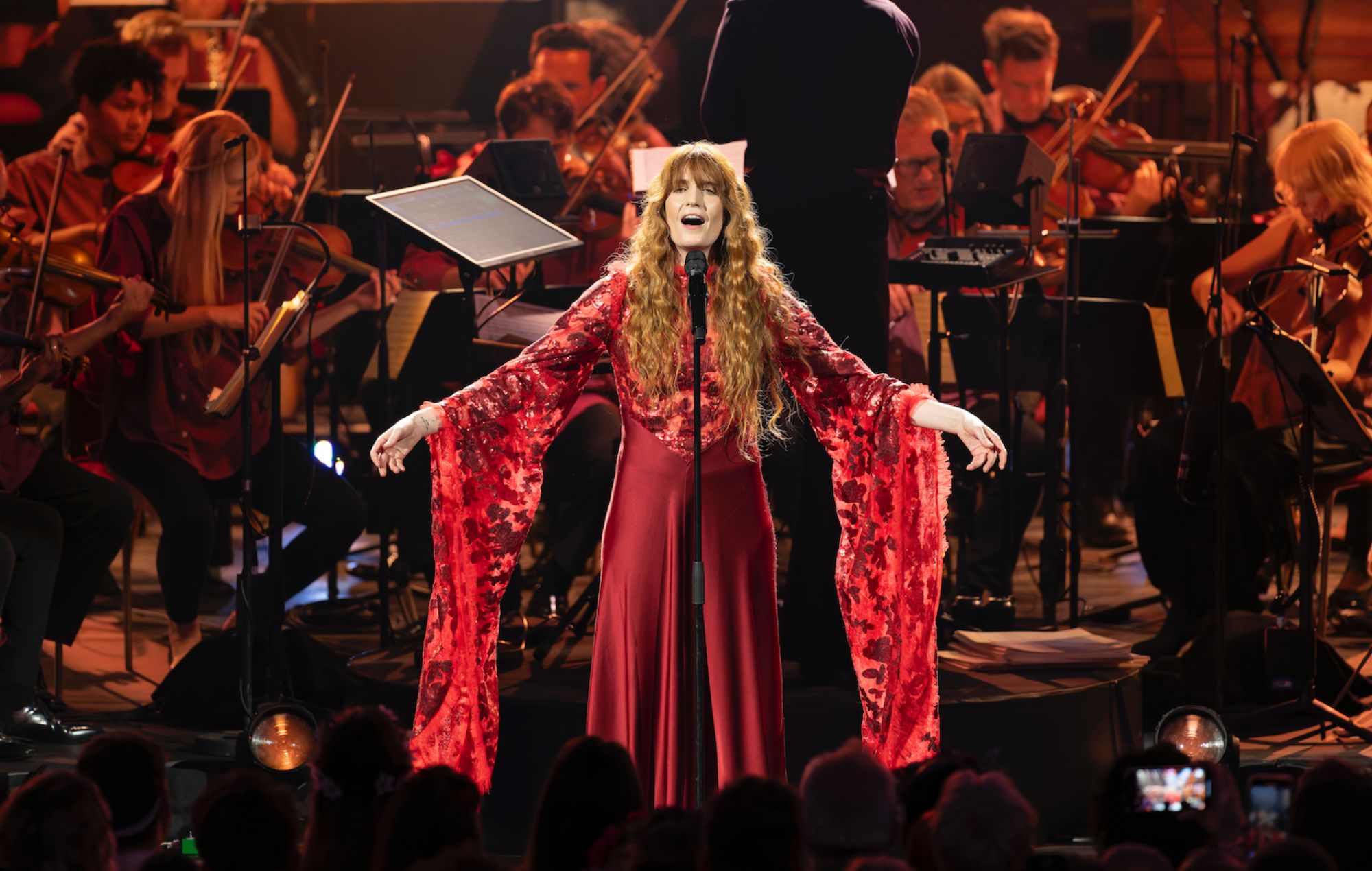 Florence + The Machine play stunning orchestral version of debut album ‘Lungs’ in full at BBC Proms