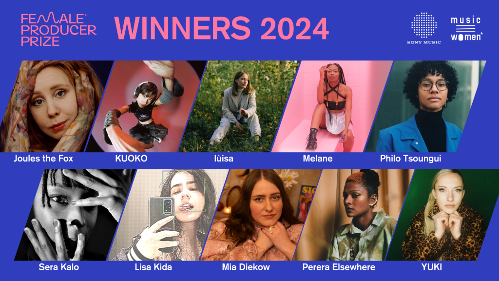 Female* Producer Prize Vol. 3: Ten Winners Announced