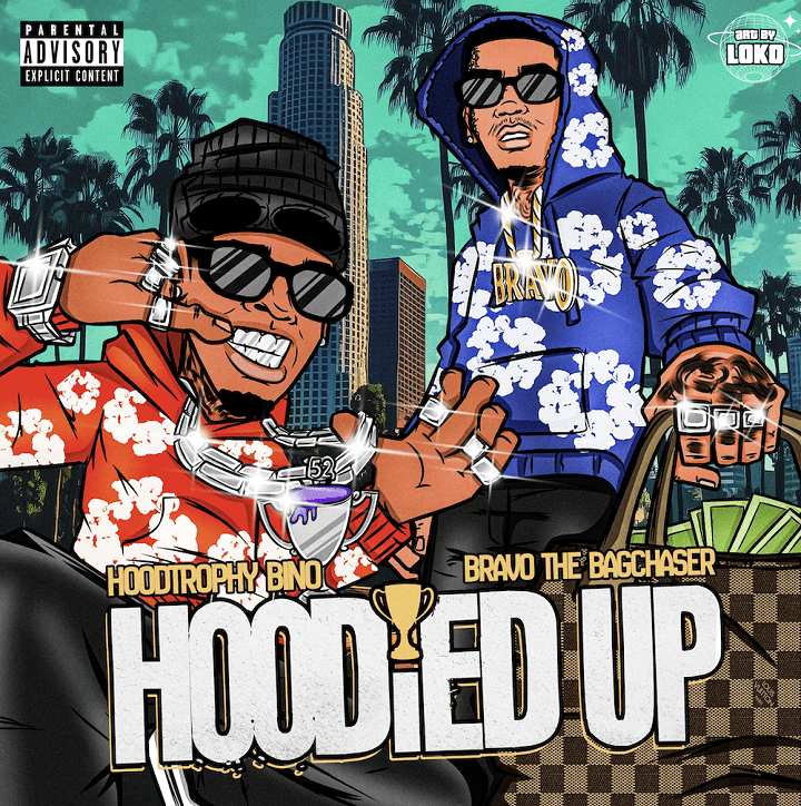 HoodTrophy Bino Drops New Single “Hoodied Up” ft. Bravo The Bagchaser