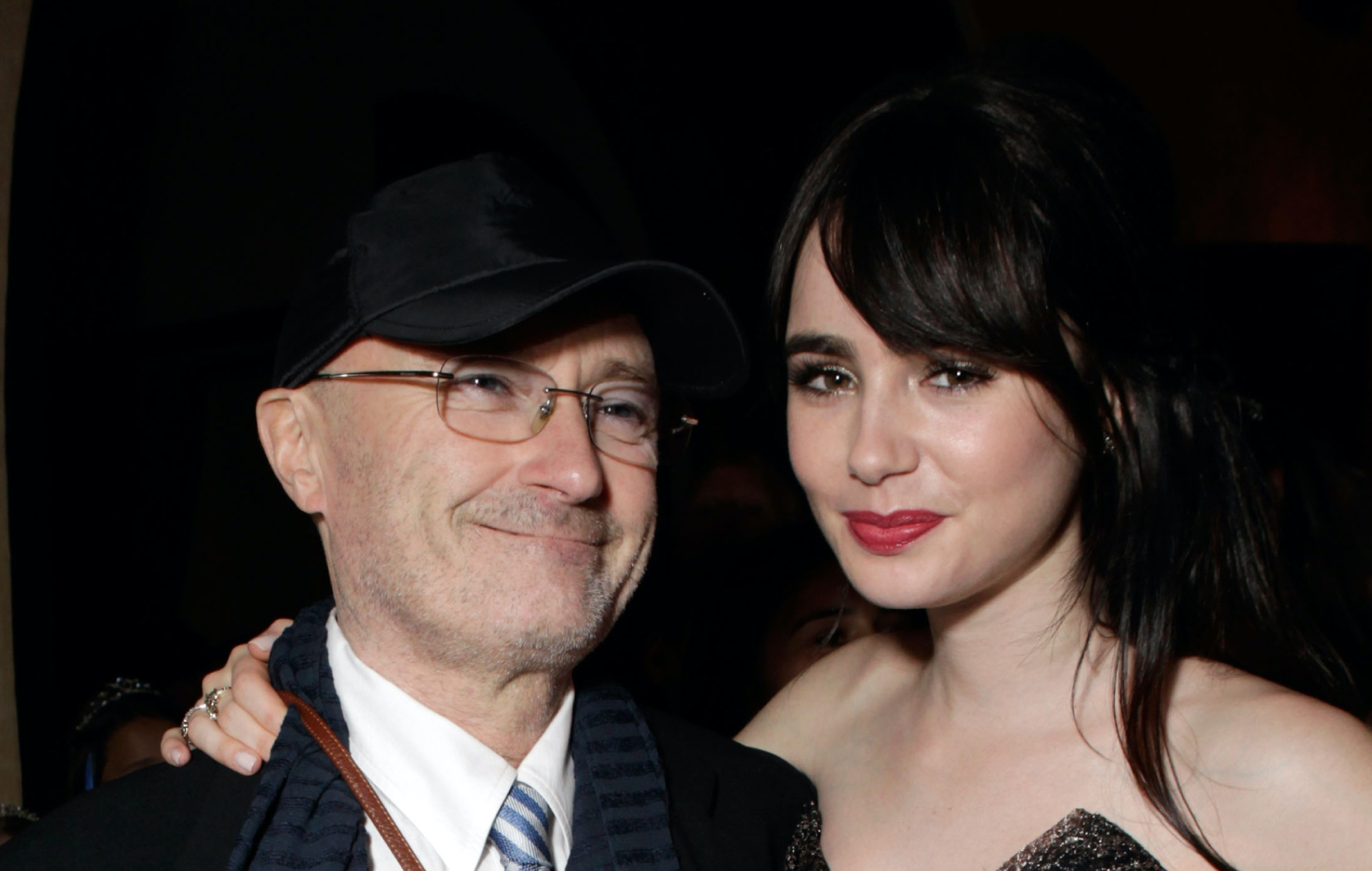 Lily Collins picks favourite song by dad Phil Collins, but can’t name a single Genesis song