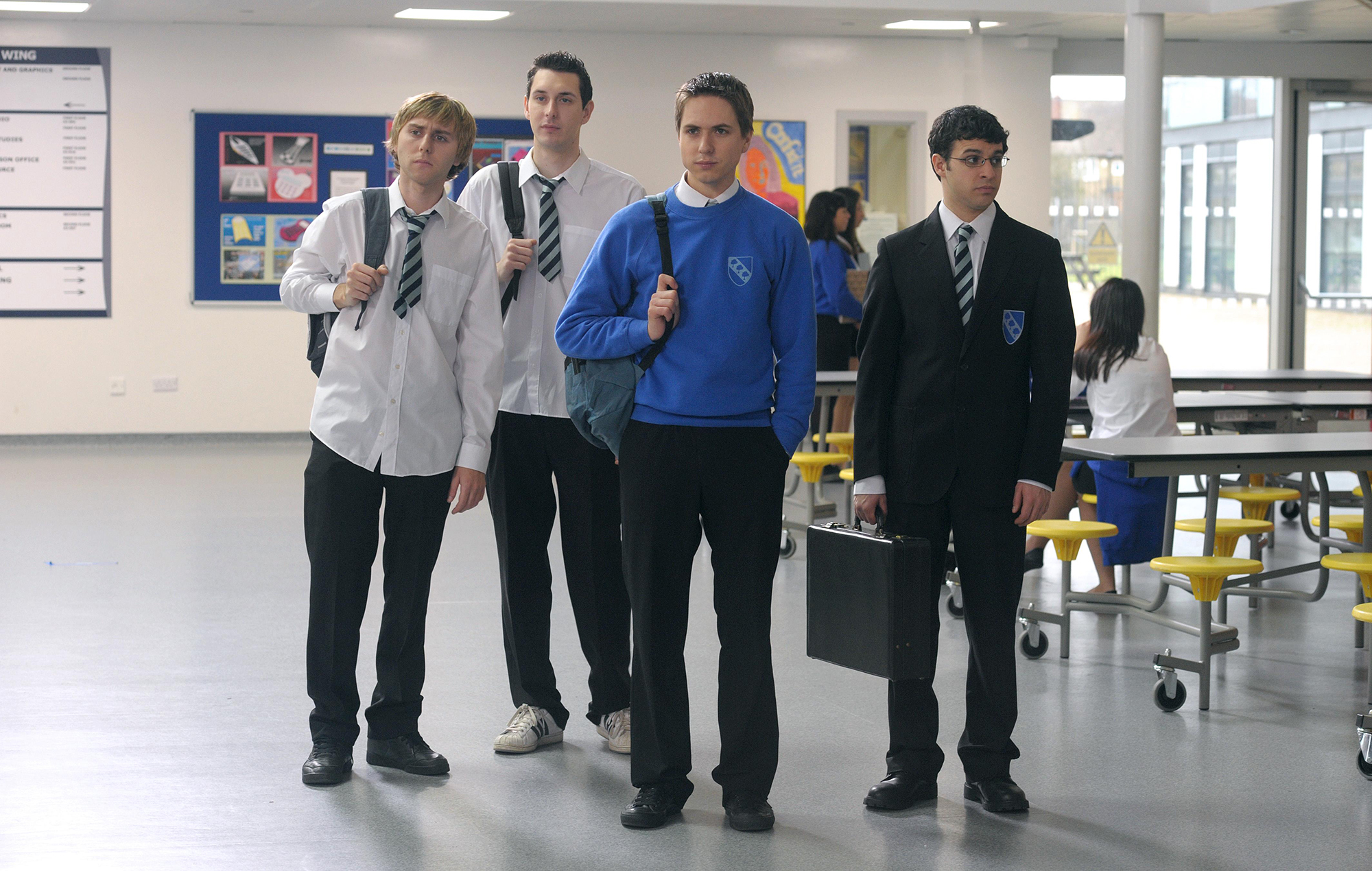 Simon Bird says ‘Inbetweeners’ cast are “happy” to reunite – but writers are “very busy”