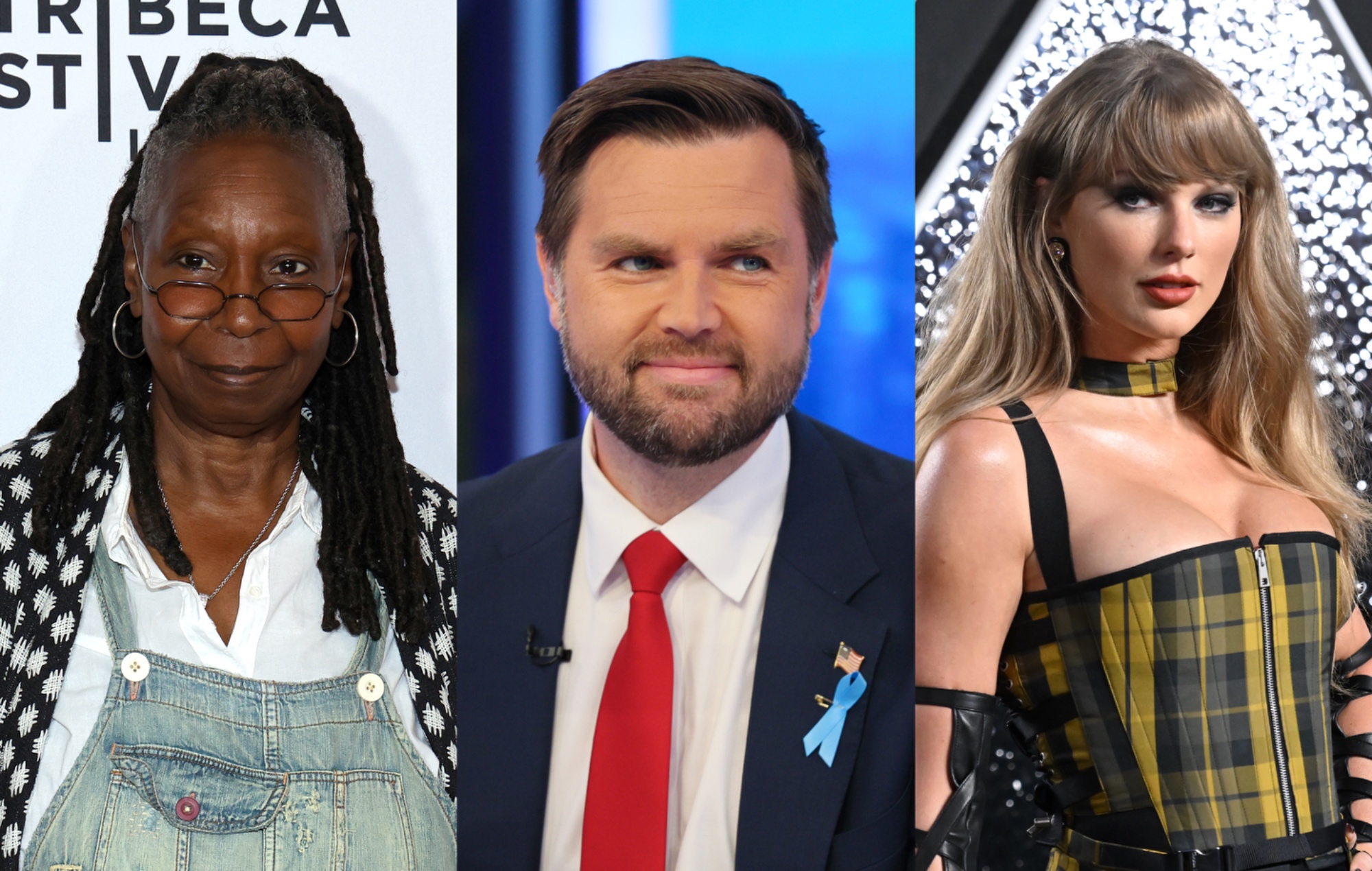 Whoopi Goldberg tells JD Vance to “stop talking” after he describes Taylor Swift as “fundamentally disconnected”