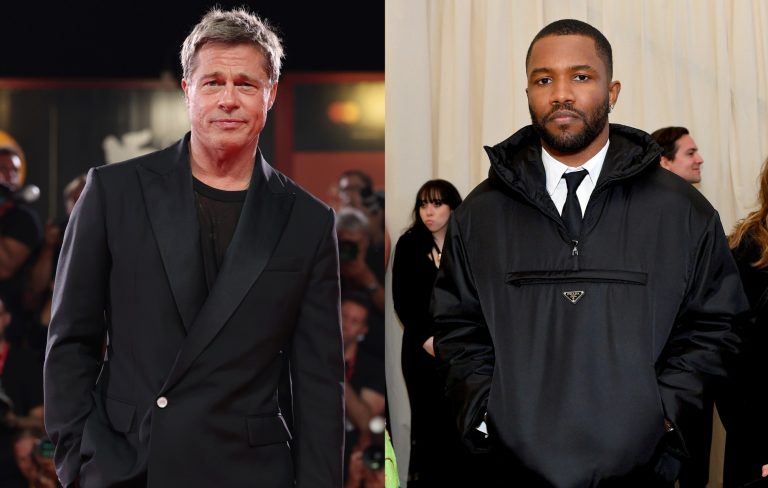 Brad Pitt names his favourite Frank Ocean song