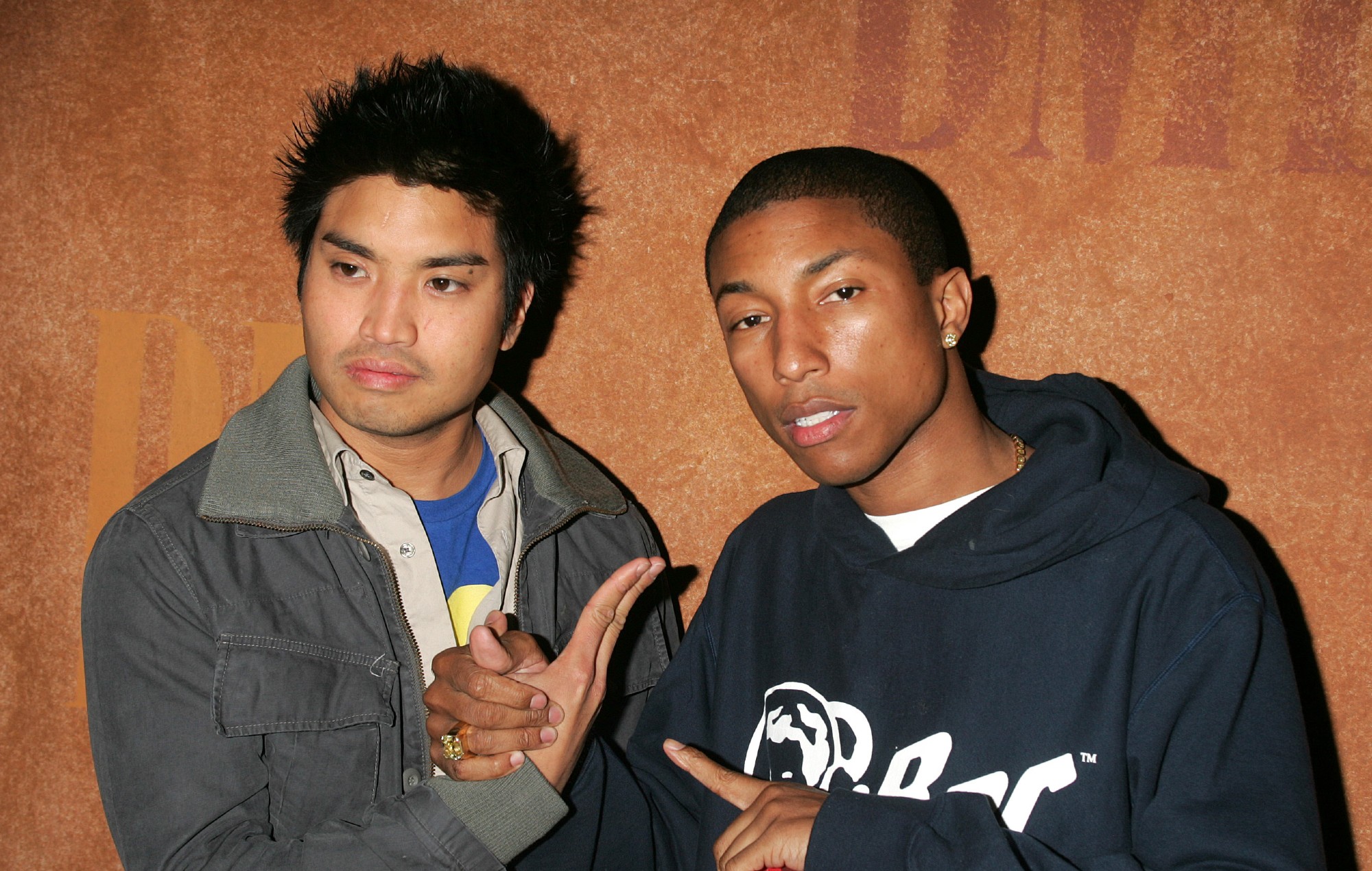 Pharrell Williams says he and Neptunes bandmate Chad Hugo aren’t on speaking terms anymore