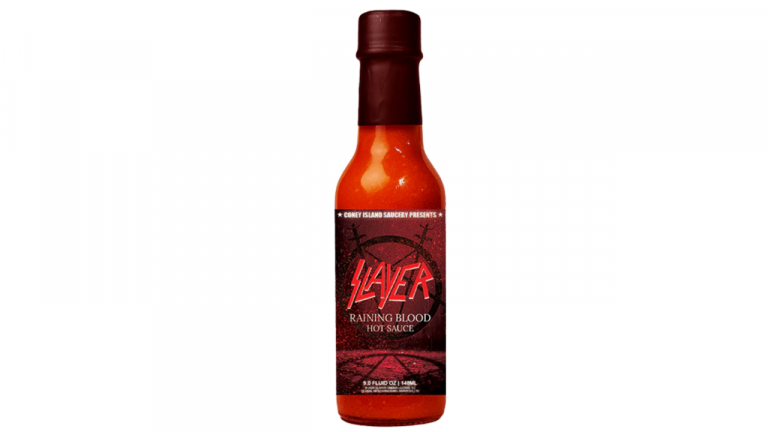 Slayer have their own hot sauce now, and we can’t believe it isn’t called “Hell Awaits”