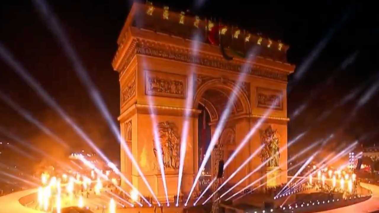 Watch Gojira’s fiery Olympic Games performance get projected onto the Arc De Triomphe