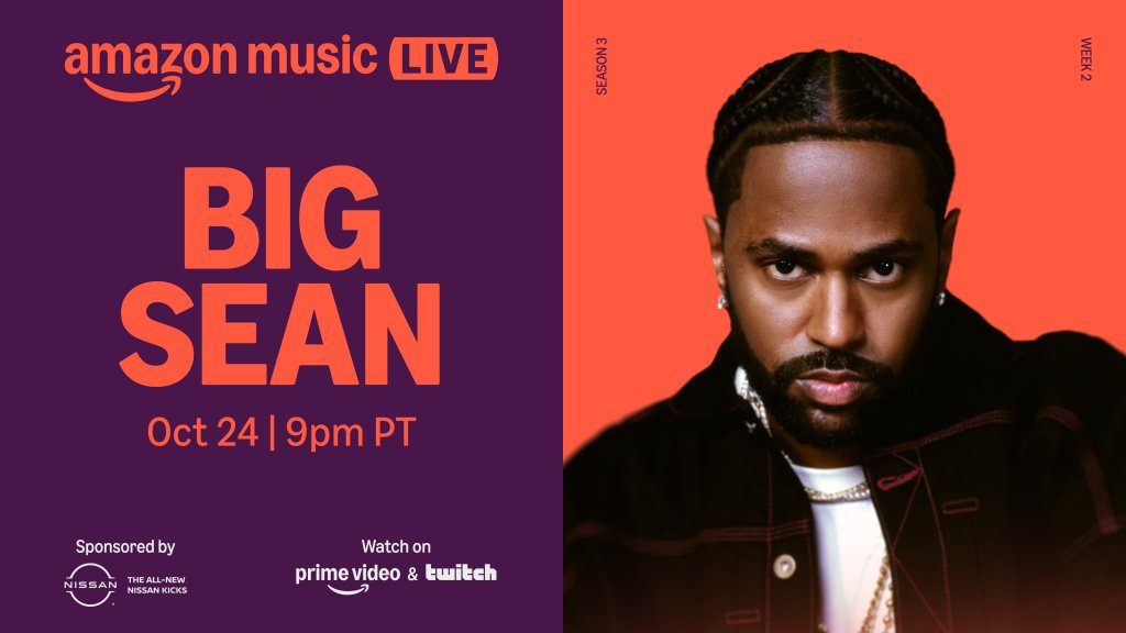 Big Sean, J Balvin To Perform On 3rd Season Of ‘Amazon Music Live’ NFL Performances