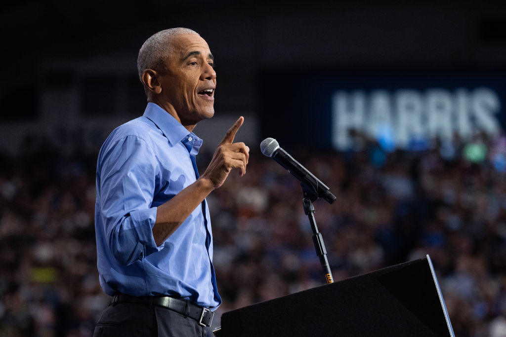 Barack Obama Implores Black Men To Back Kamala Harris