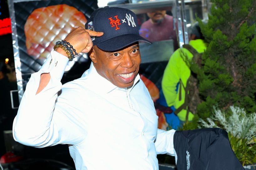 Mayor Mixxy Eric Adams Dragged For Swaggerless Baseball Cap Featuring Mets & Yankees Logos