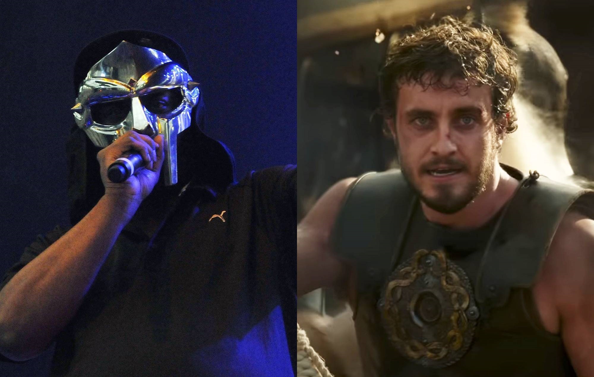 MF DOOM fans react to ‘Gladiator II’ popcorn bucket that resembles late rapper’s mask