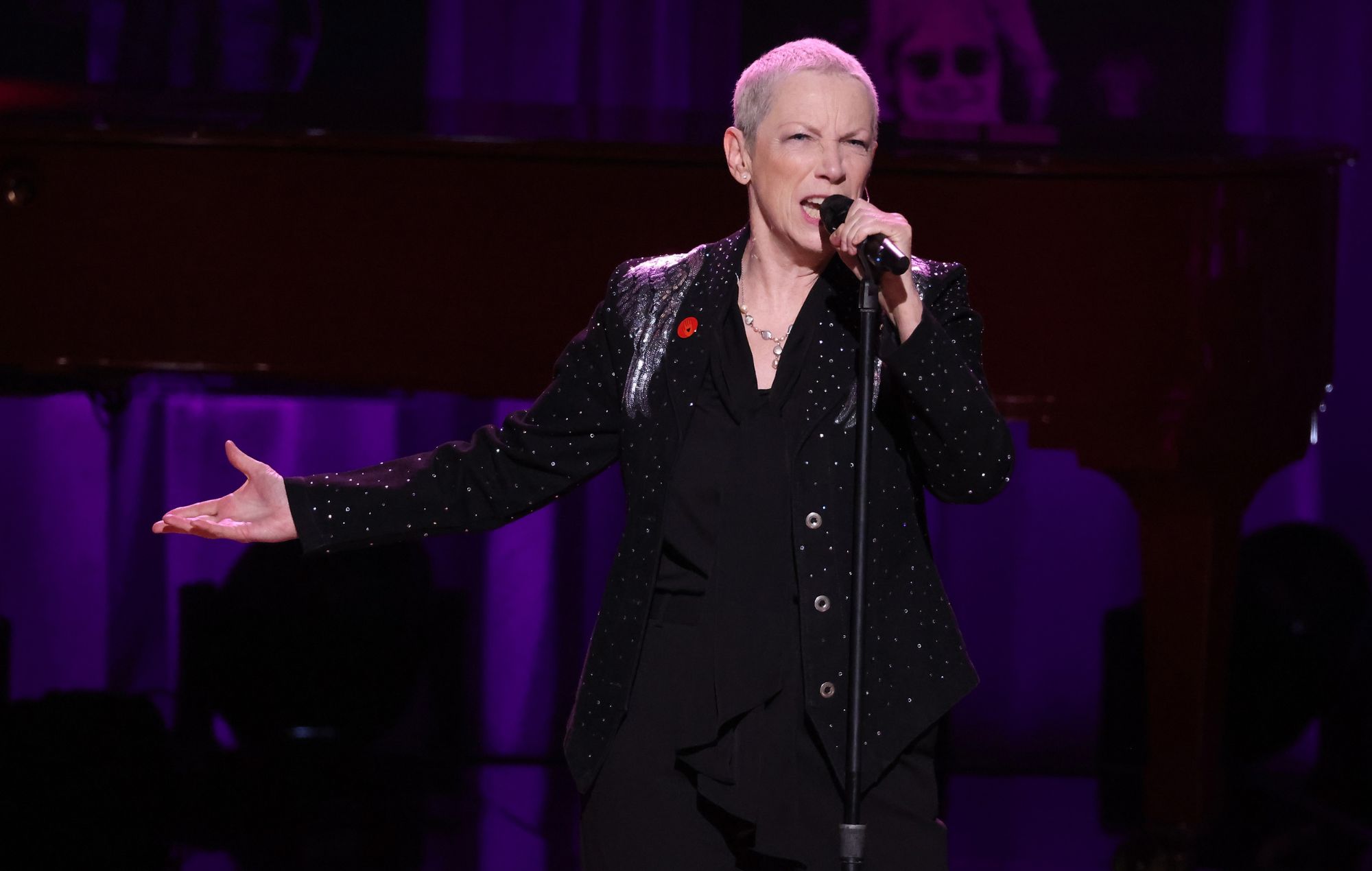 Annie Lennox calls for ceasefire on first anniversary of the Israel-Palestine conflict: “We humans are capable of indescribable atrocities”