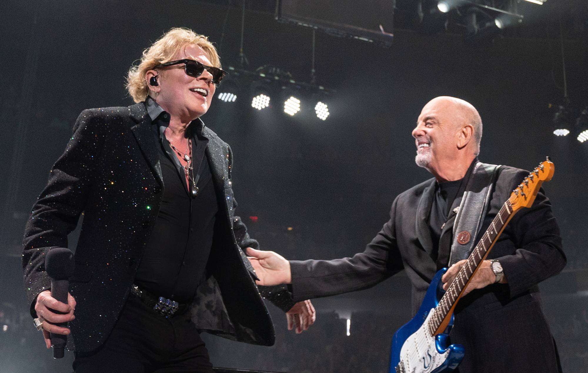 Watch Axl Rose join Billy Joel on stage for ‘Live And Let Die’ cover in LA