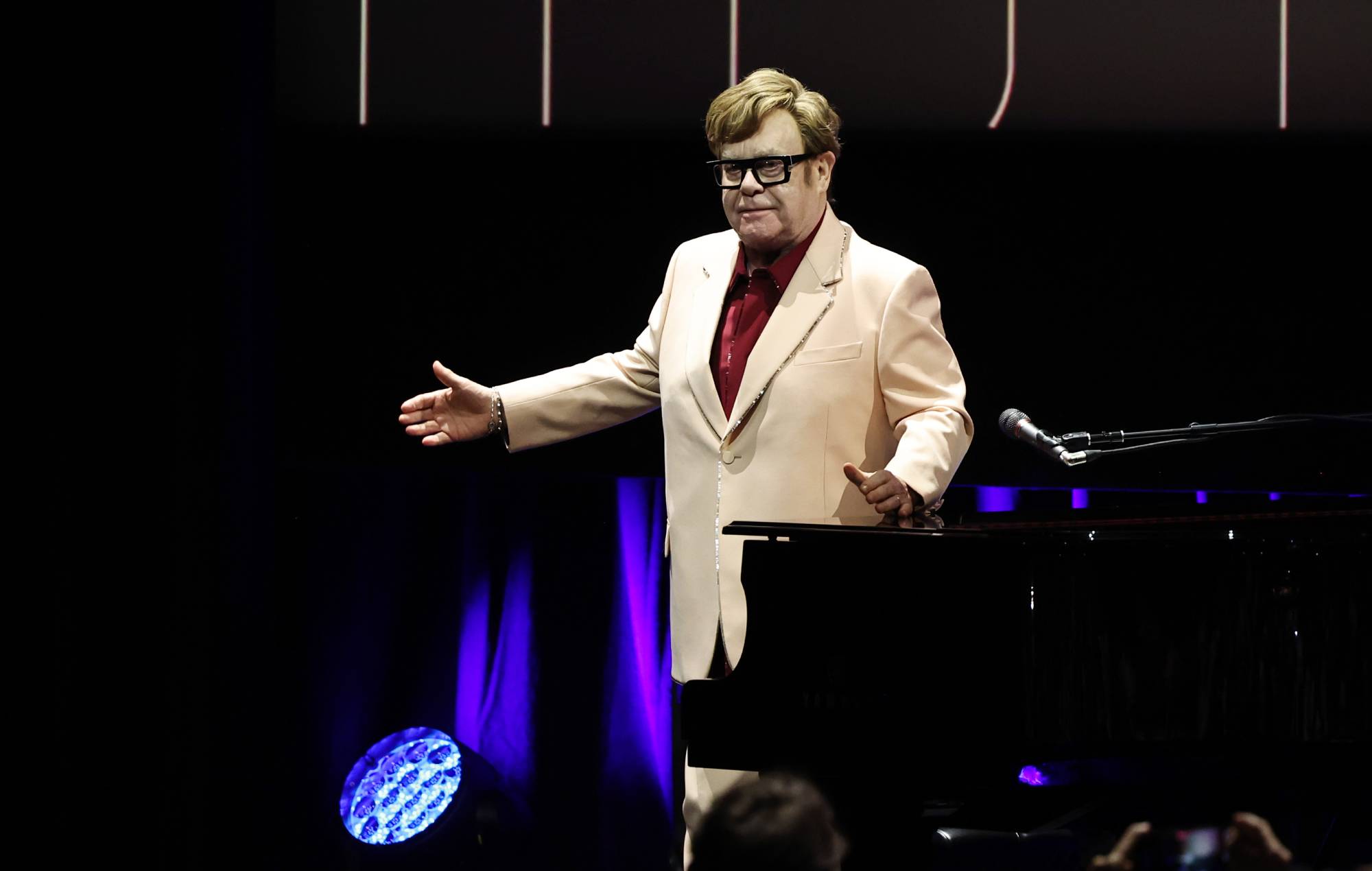 Elton John says “there’s not much of me left” after missing organs due to health issues