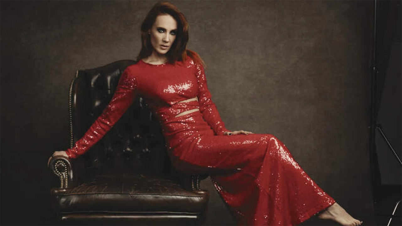 “There’s not one lyric that’s light-hearted… We’ll see what the tear-shedding level for this album is!” Epica’s Simone Simons waited 20 years to make Vermillion