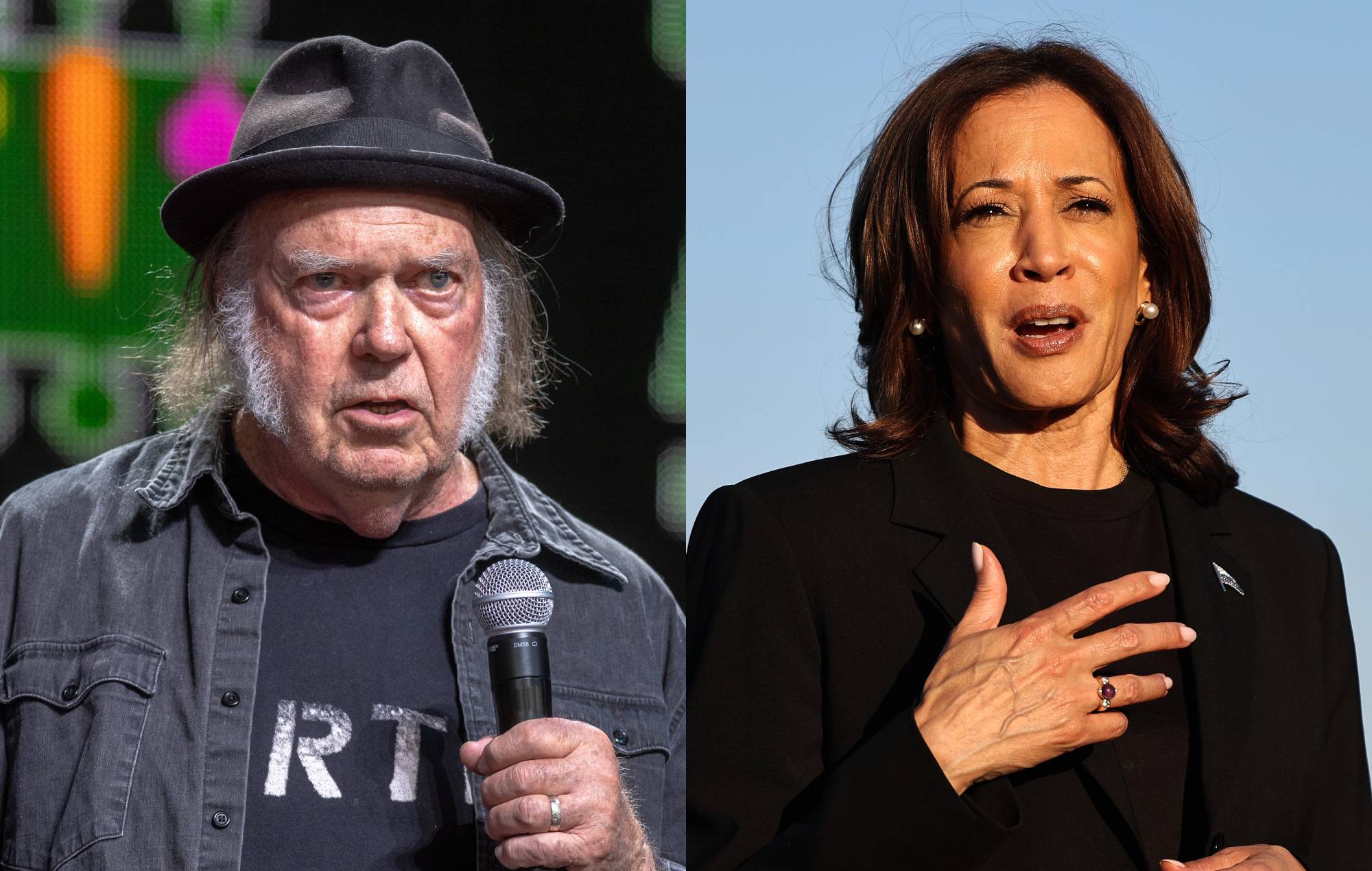 Neil Young endorses Kamala Harris for President: “She is an honest, forthright truth teller”