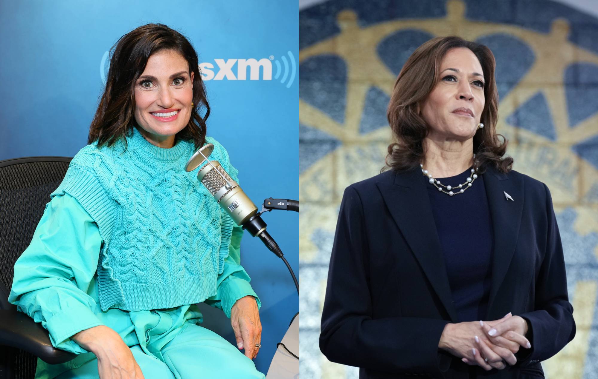 Idina Menzel says she’s “expert on pronunciations of names” in supporting Kamala Harris after John Travolta “Adele Dazeem” gaffe