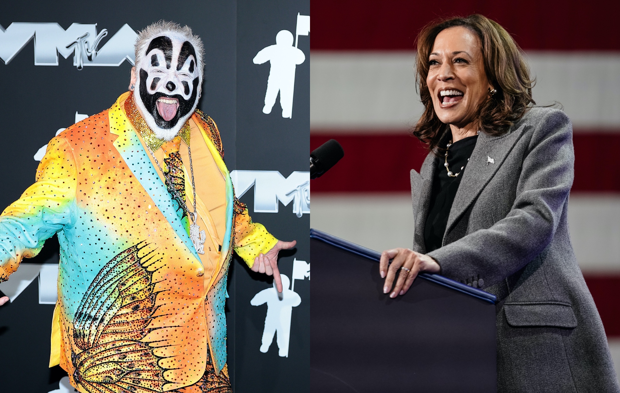 Insane Clown Posse endorse Kamala Harris: “Now I remember why I hated Trump”