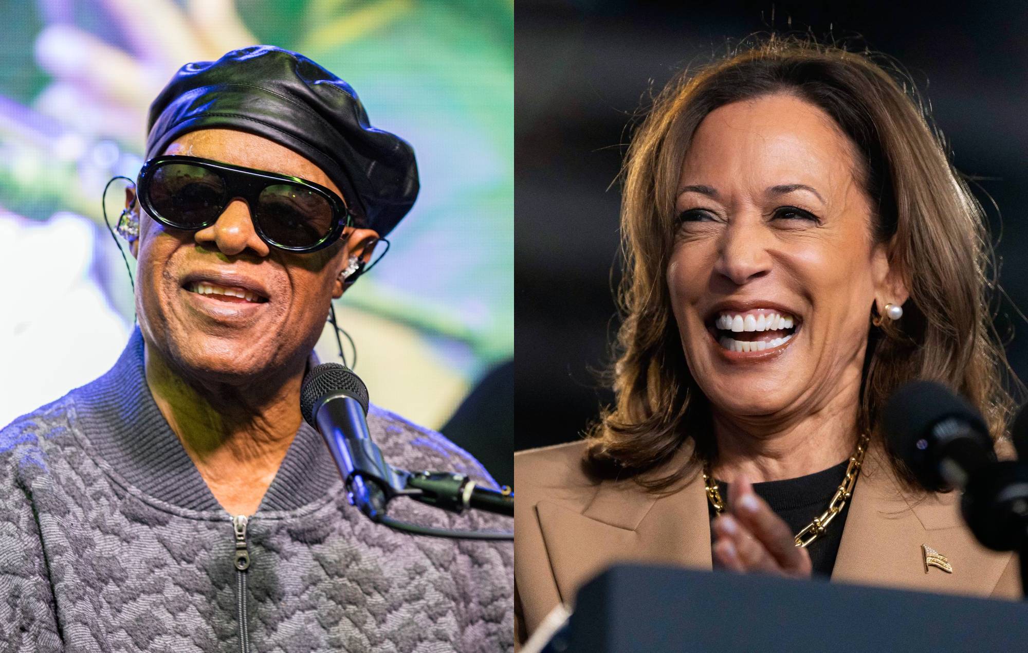 Stevie Wonder endorses Kamala Harris: “It takes a woman”