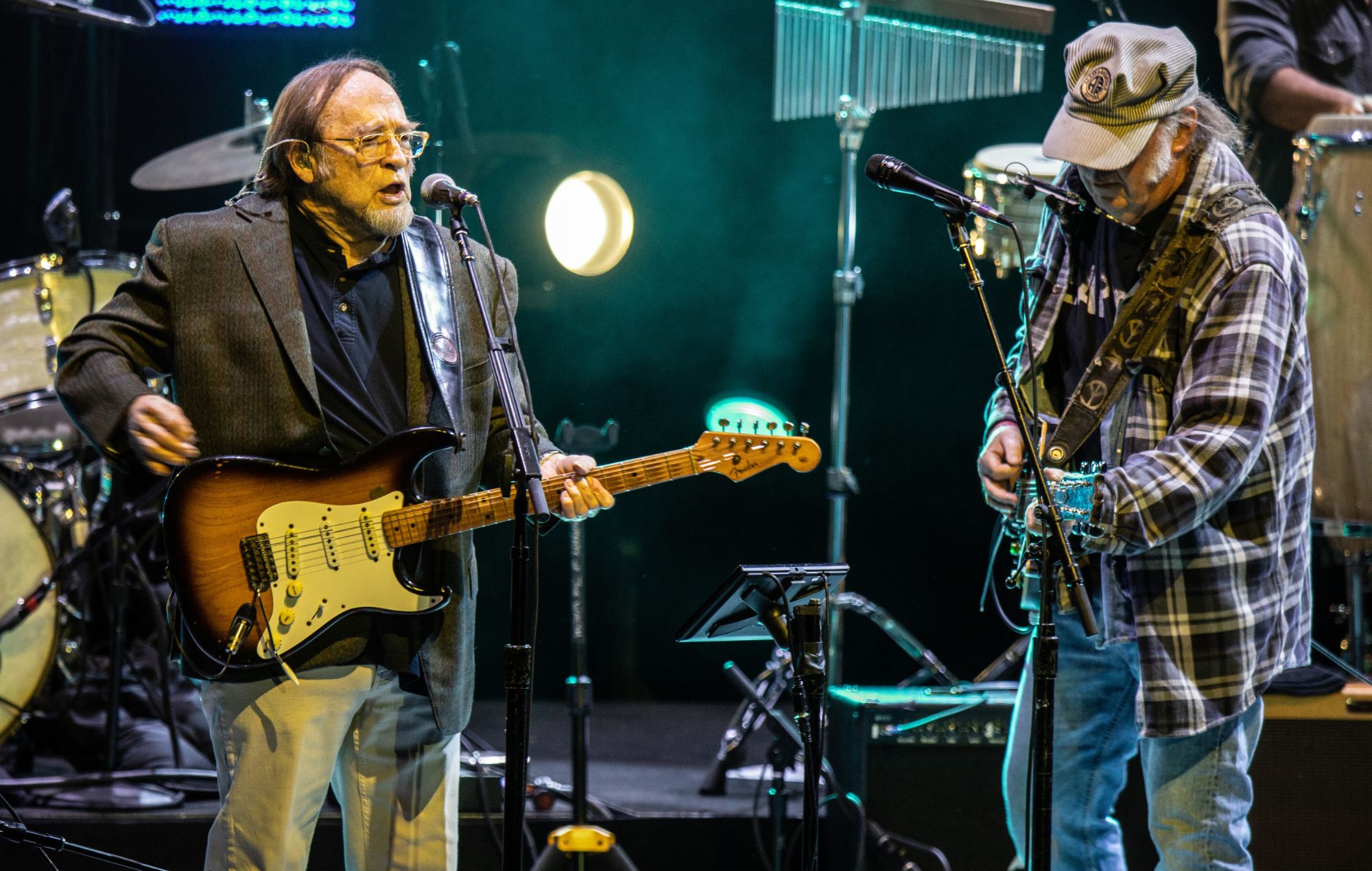 Watch Neil Young and Stephen Stills play ‘Hung Upside Down’ for the first time in over 50 years