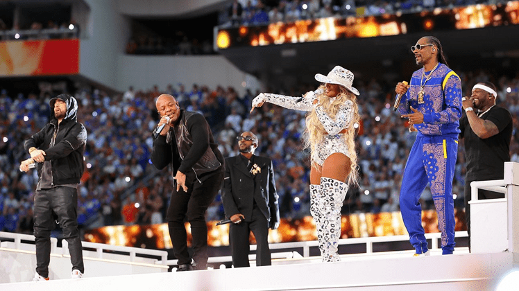 How the Super Bowl Halftime Show Became a Showcase for Hip-Hop