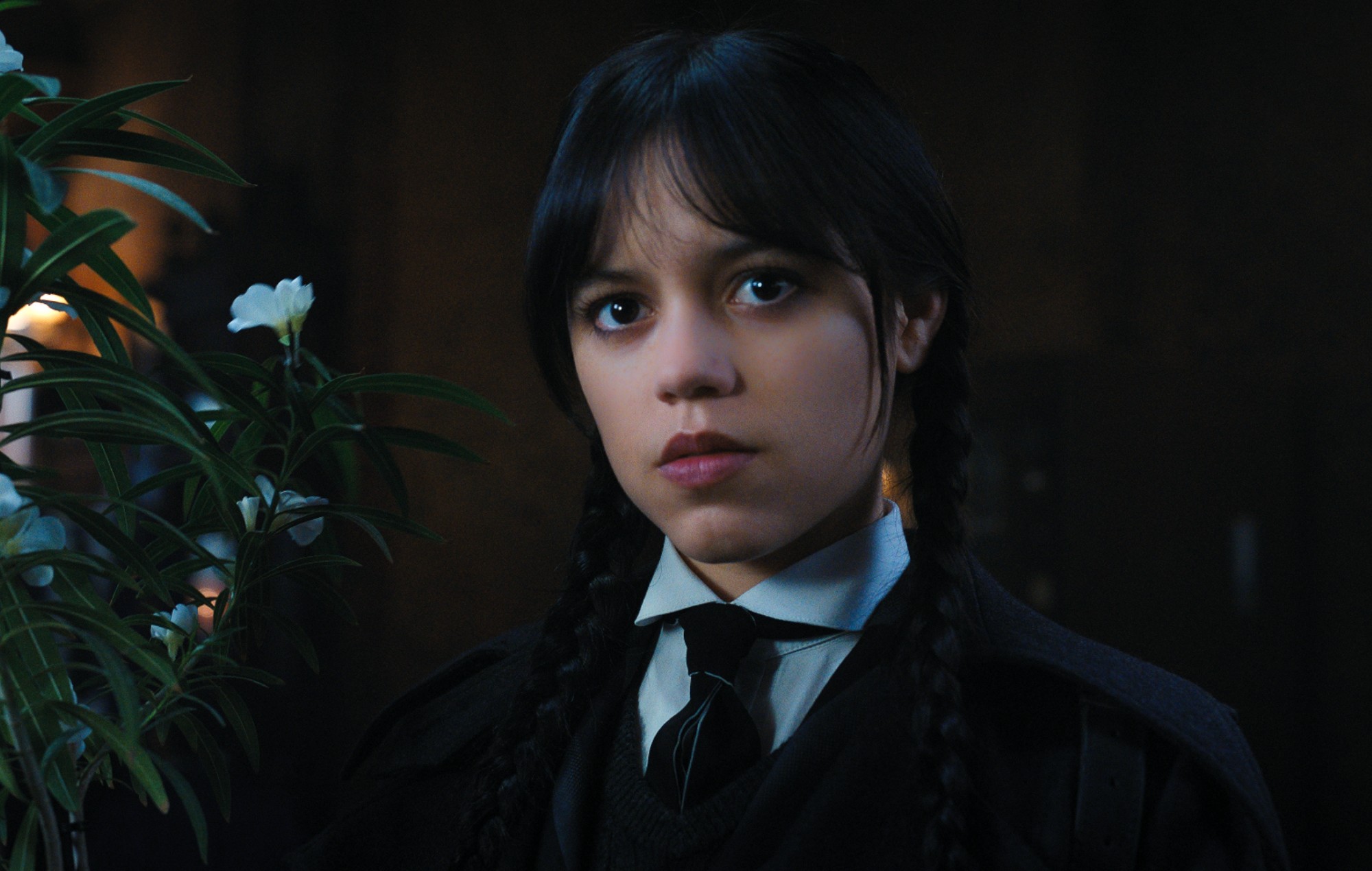 Jenna Ortega reads bedtime story as Wednesday Addams to celebrate “the night before Halloween”