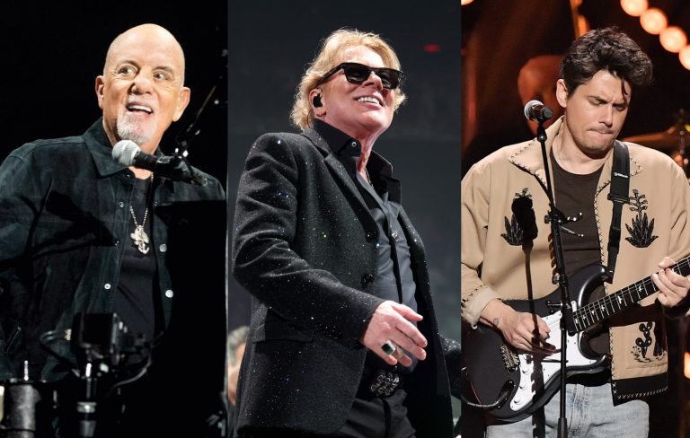 Billy Joel reunites with Axl Rose, John Mayer at LA concert