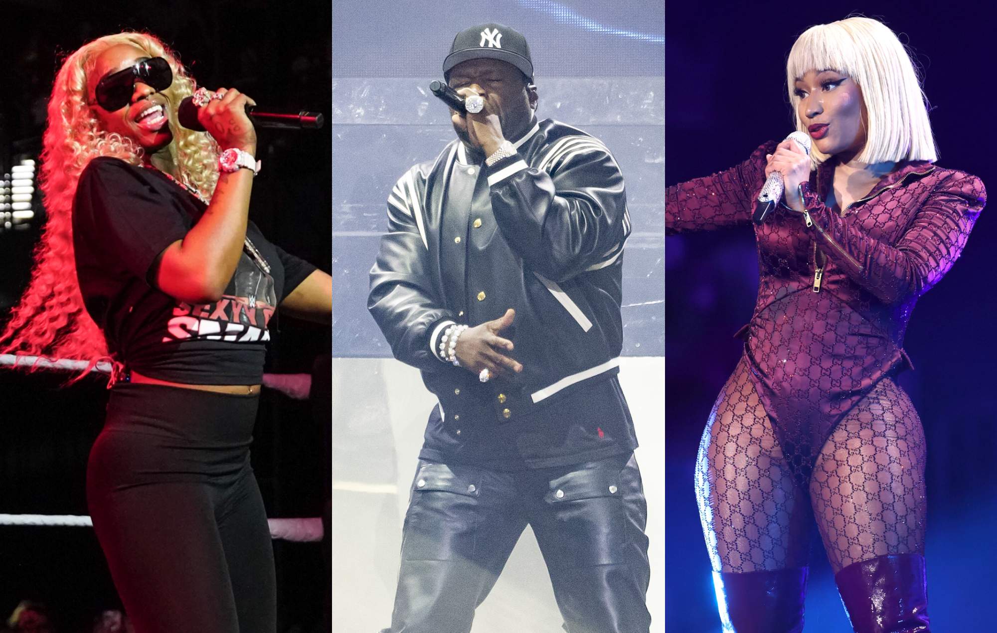 Watch Nicki Minaj bring out Sexyy Red and 50 Cent at the closing night of the ‘Pink Friday 2’ tour