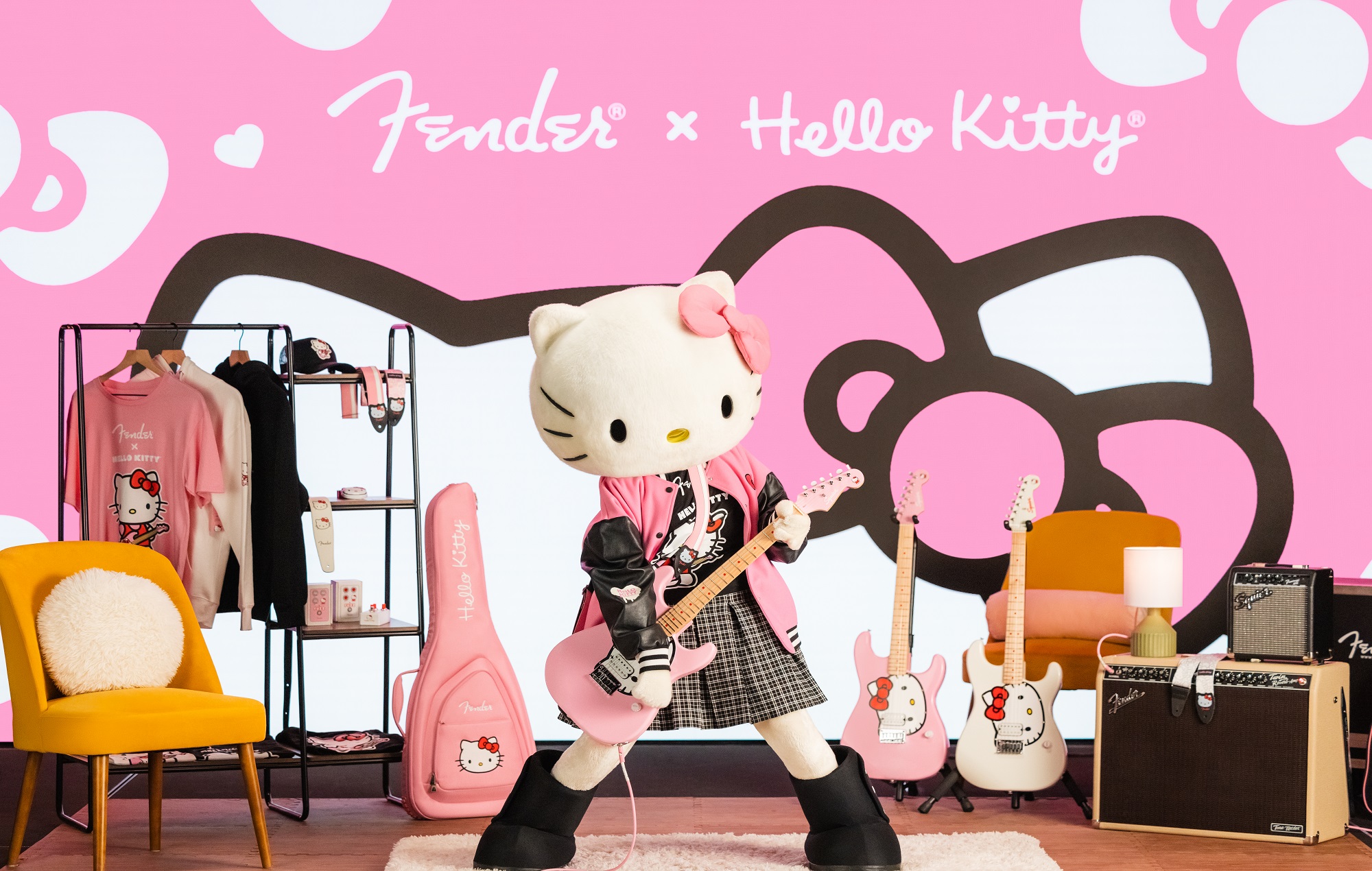 Fender announce Hello Kitty 50th anniversary guitars and gear