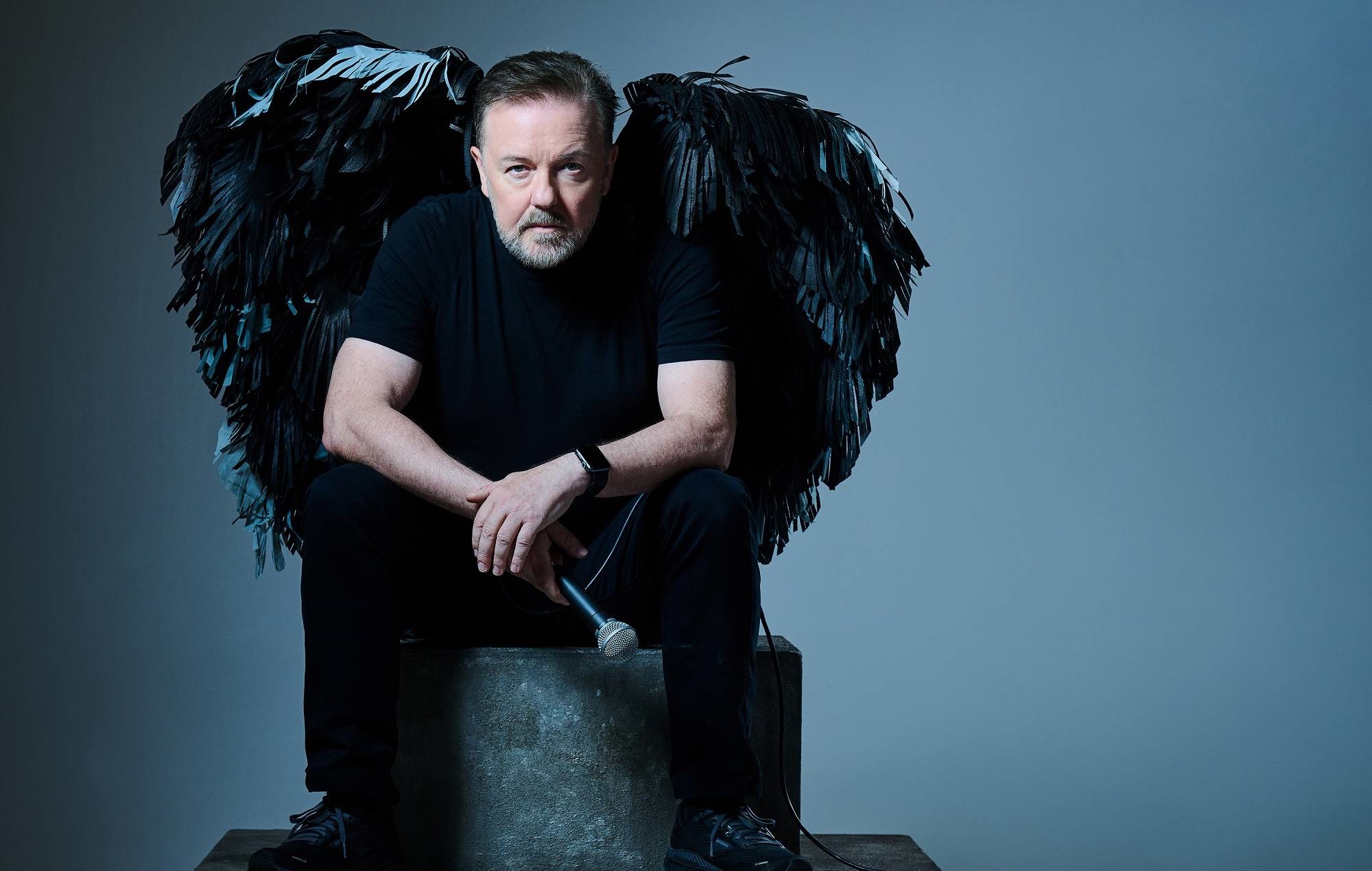 Ricky Gervais announces first London dates for new stand-up tour ‘Mortality’