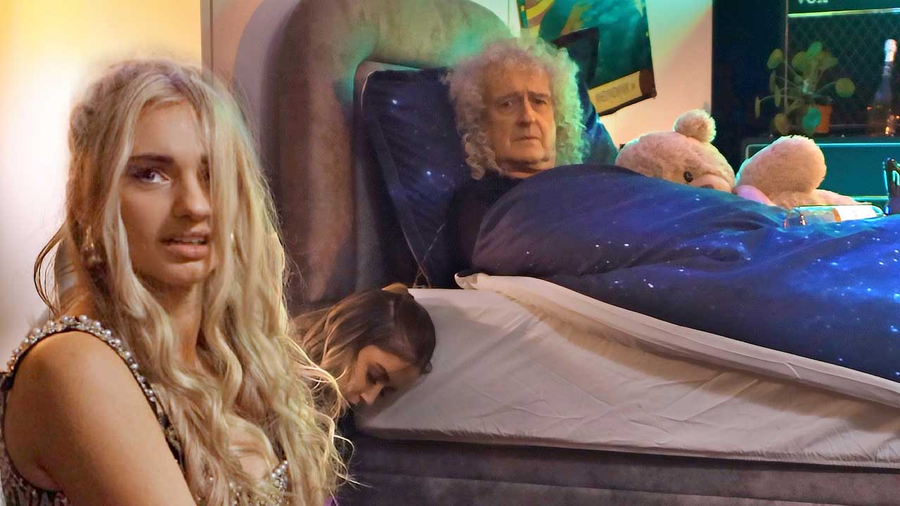 “This is song packed with pure naughtiness and fun”: Witness Brian May as you’ve never seen him before in the video for Talia Dean’s You Made Your Bed