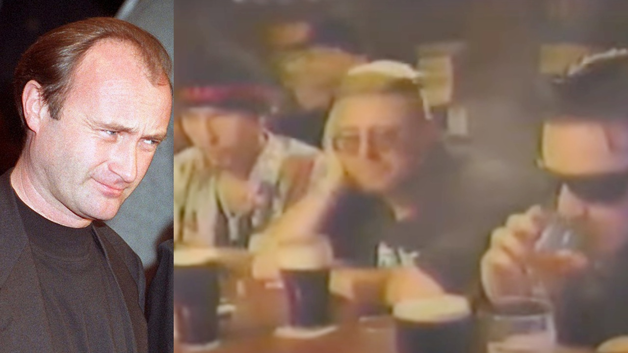 “You know the way drummers get, they get a bit weird when they start singing”: watch a drunk U2 completely rinse Phil Collins at an awards ceremony