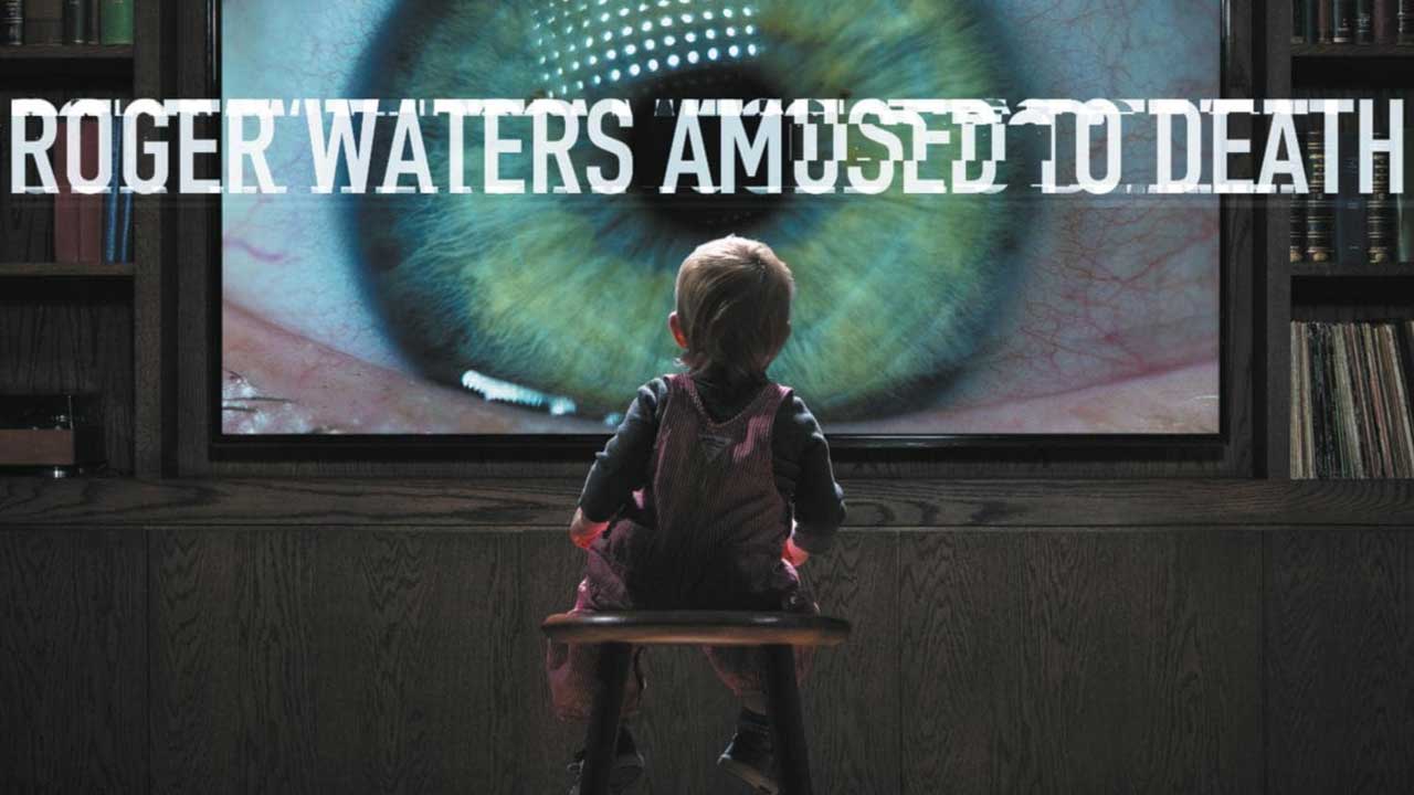 “In which not-so-jolly Roger regales us with his musings on all the usual subjects”: Roger Waters rails against capitalism, America, war, religion and television on Amused To Death