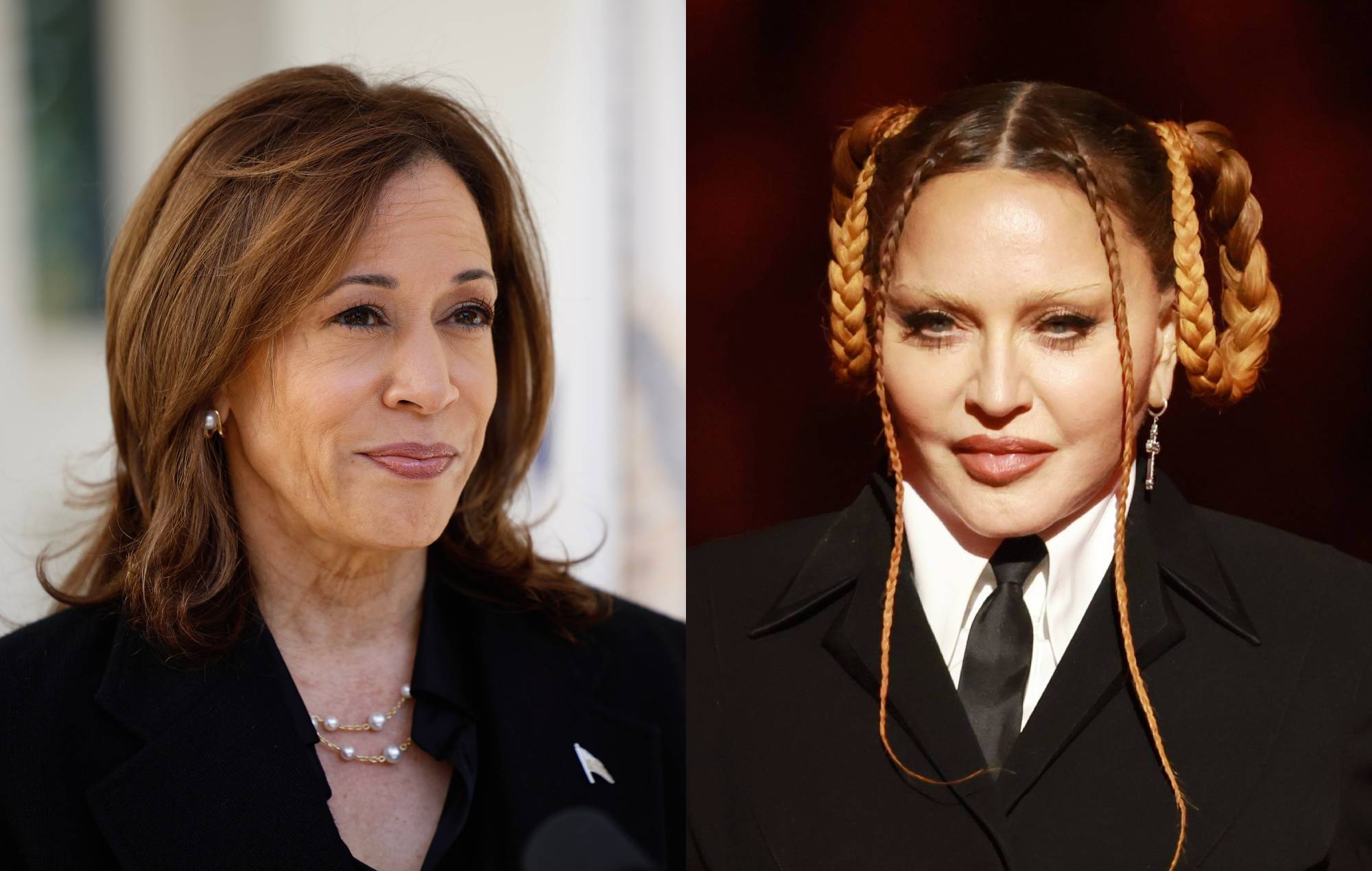 Madonna shares endorsement for Kamala Harris