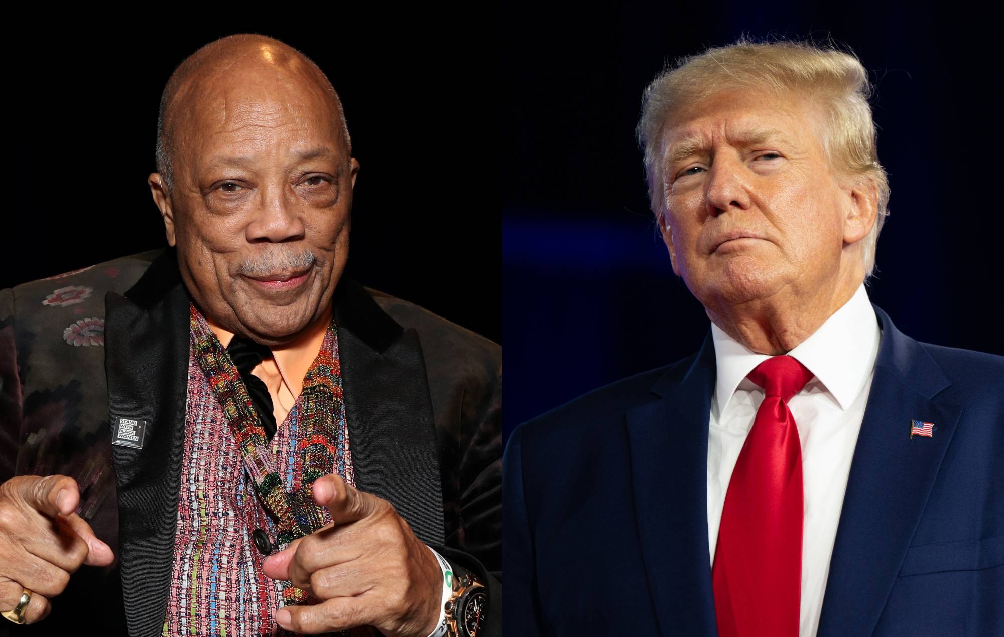 Fans are remembering Quincy Jones’ true feelings on Donald Trump from controversial interview