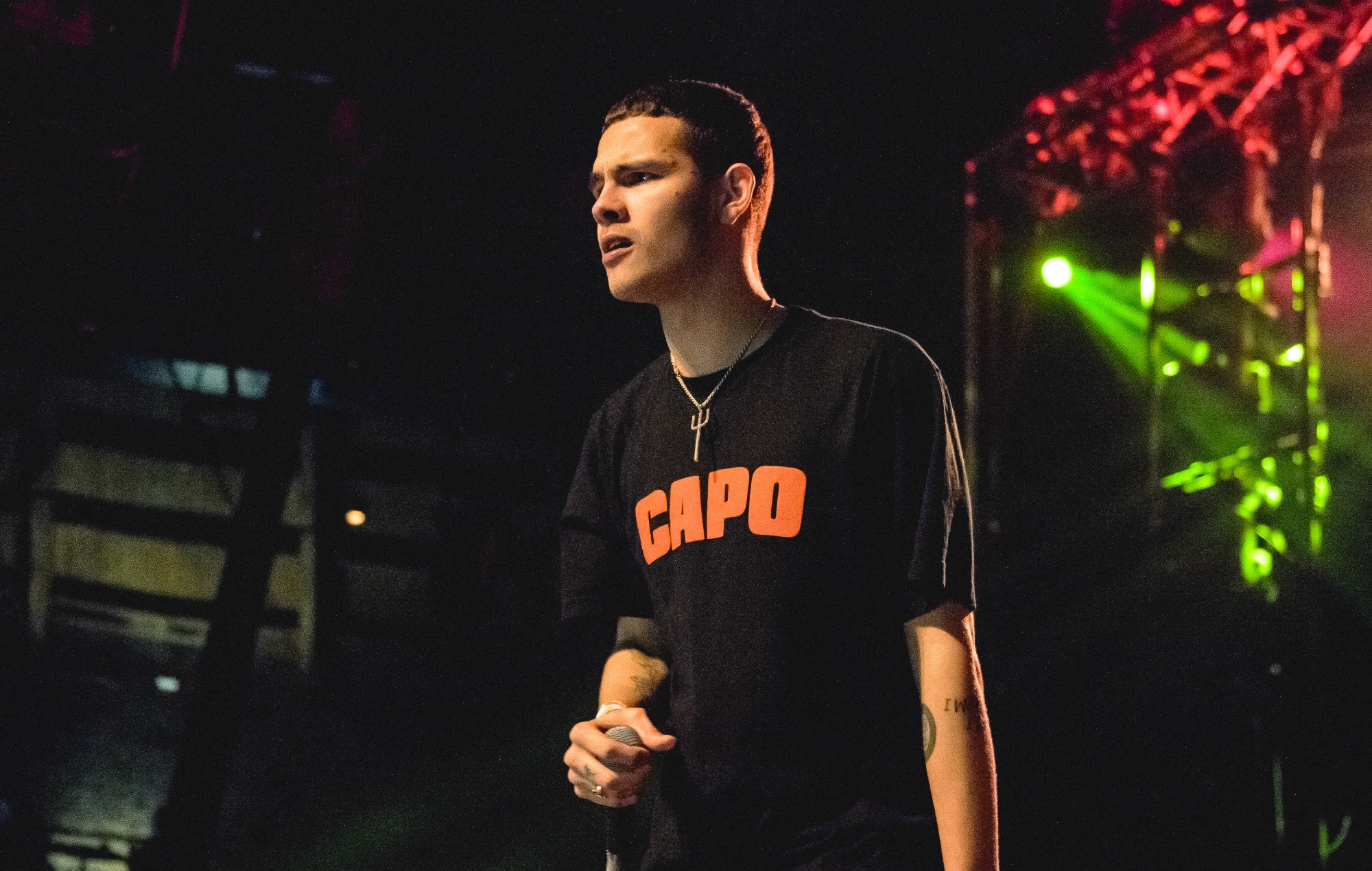 Slowthai accused of raping woman after gig, court told