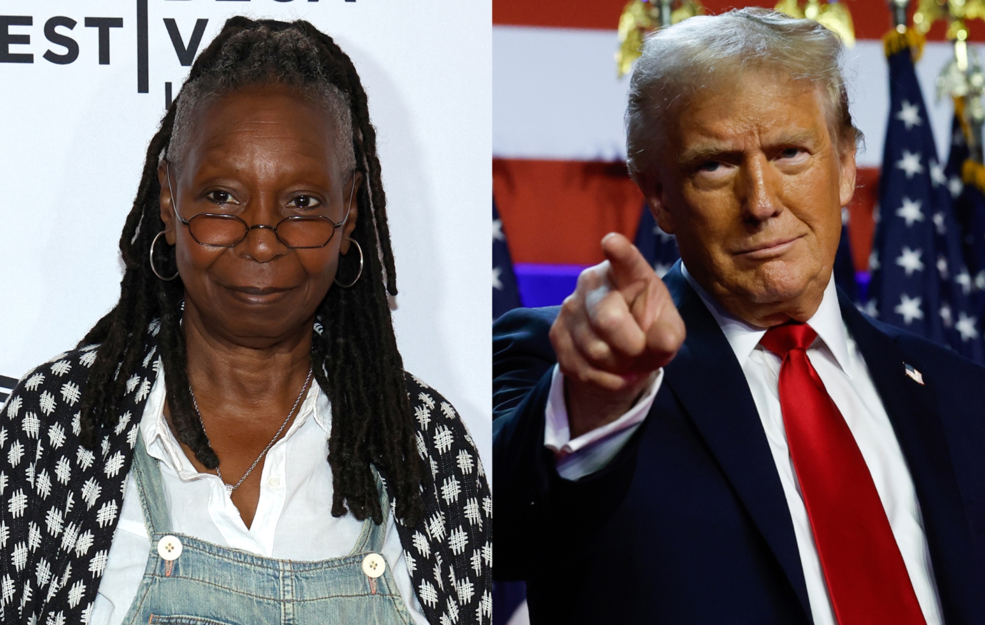 Whoopi Goldberg refuses to say Donald Trump’s name on-air after election win