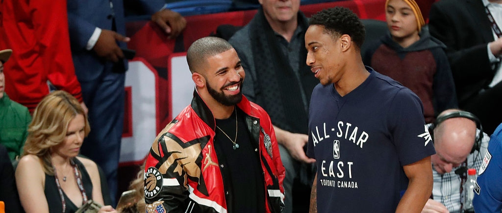 DeMar DeRozan Had A Perfect Response To Drake Saying He’d Pull Down DeRozan’s Banner If They Retired It