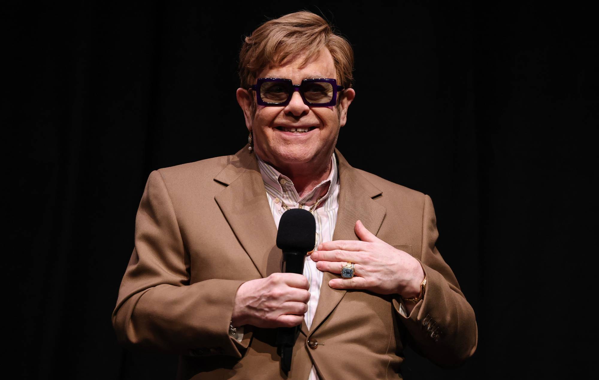 Elton John: “When my kids were born, I didn’t want them to have any fear – they’re not interested in being in the limelight”